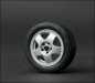 Preview: 1:18 VW Golf 3 MK3 VR6 Wheel Set